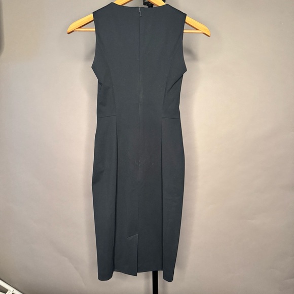 Ministry of Supply Women's Kinetic 4-Way Stretch Sheath Dress Navy Blue Size 0 - Picture 8 of 11